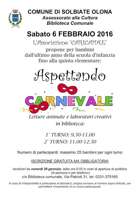 Aspettando il Carnevale