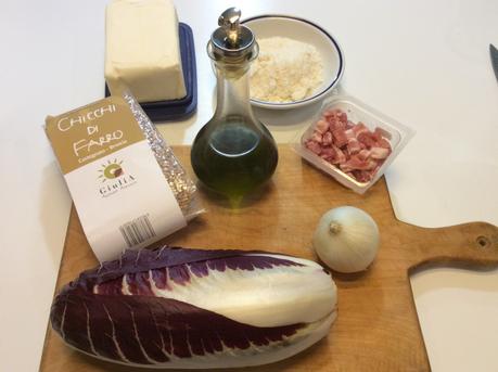 FARRO RISOTTATO CON RADICCHIO ROSSO