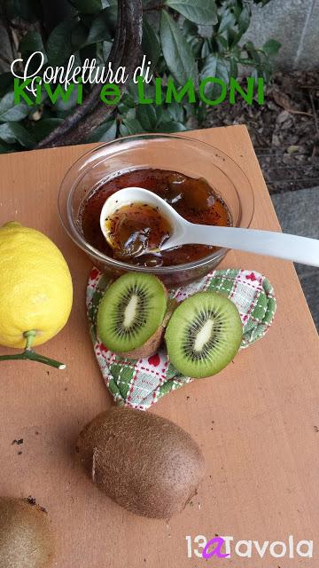 Confettura di kiwi e limoni alla Ferber