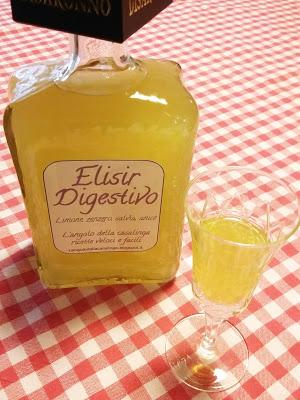 Elisir digestivo - liquore fatto in casa