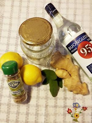 Elisir digestivo - liquore fatto in casa