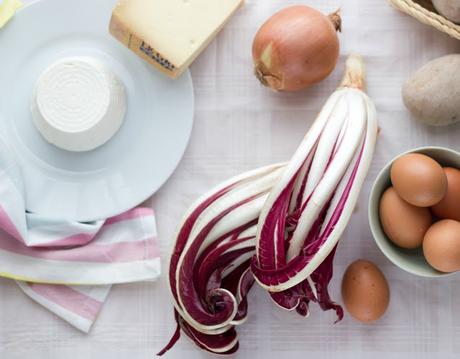 Giornata Nazionale del Radicchio di Treviso: Flan di ricotta con radicchio tardivo ed il Calendario del cibo Italiano