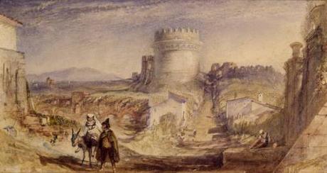 Tomb of Cecilia Metella, Rome 1830 Joseph Mallord William Turner 