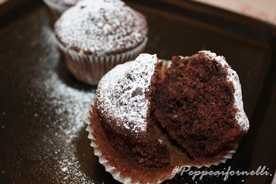 Muffin senza lattosio al cacao. #scambiamociunaricetta.