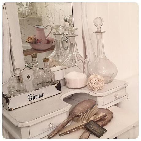 Stile romantic shabby a casa di Mariann