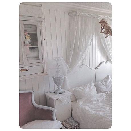 Stile romantic shabby a casa di Mariann