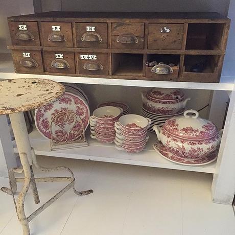 Stile romantic shabby a casa di Mariann