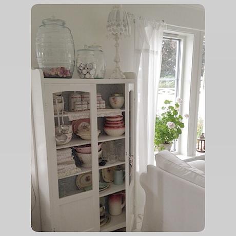 Stile romantic shabby a casa di Mariann