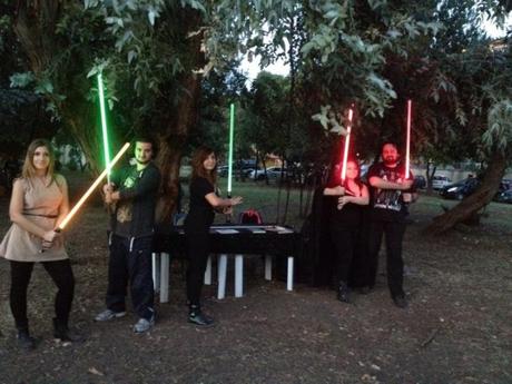 Corsi di spade laser stile Star Wars a Napoli