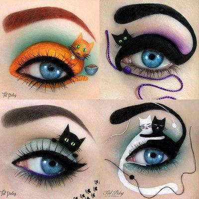 trucco occhi carnevale