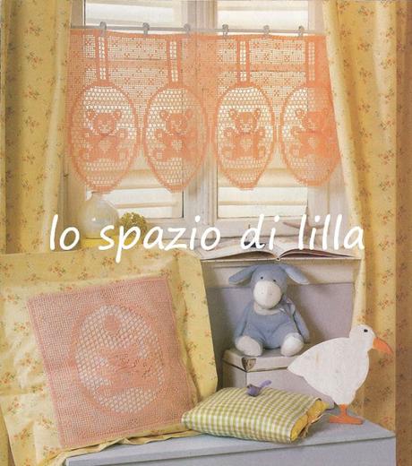 Schemi di orsetti a filet per le copertine da neonato / Teddy bear crochet filet charts for baby blankets