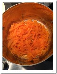 Tagliatelle di carote