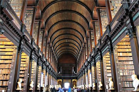 Il Trinity College e il profumo dei libri.