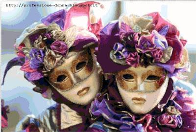 Schema a punto croce: Maschera_2 di Carnevale