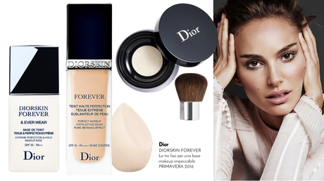 PRIMAVERA ESTATE 2016 • DIOR MAKEUP • DIORSKIN FOREVER •