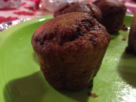 Con e Senza Bimby, Muffin con Crema al Cioccolato Fondente e Cuore Fondente di Crema al Pistacchio