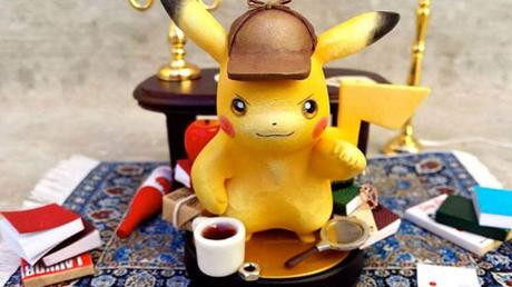 Amiibo: un fan crea la statuina di Detective Pikachu