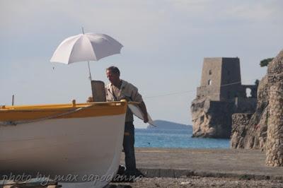 Tavolozza: Colori di  POSITANO e i suoi artisti