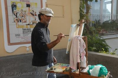 Tavolozza: Colori di  POSITANO e i suoi artisti