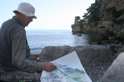 Tavolozza: Colori di  POSITANO e i suoi artisti