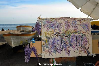 Tavolozza: Colori di  POSITANO e i suoi artisti