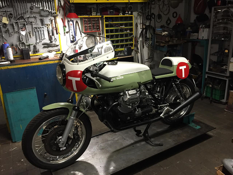 Moto Guzzi 1000 SP BRT#01 (Bencini Racing Team #01) Vintage Endurance Special