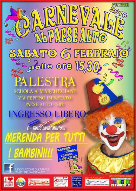 Carnevale 2016 Paese Alto sbt