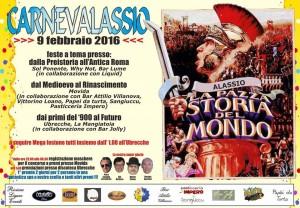 Alassio SI PREPARA AL GRANDE CARNEVALE del 9 febbraio