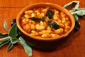 Fagioli all'uccelletto