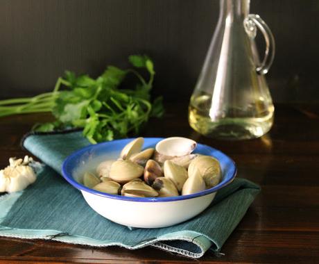 pasta e fagioli con le vongole