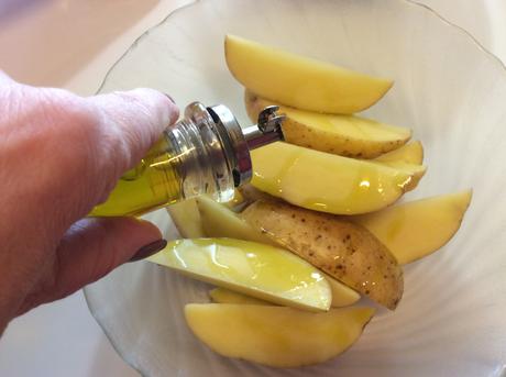 PATATE AL FORNO PAPRICA E PARMIGIANO