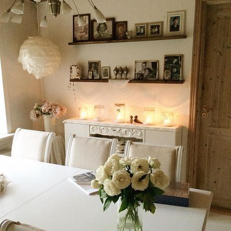 Stile Nordico e Shabby Chic  a casa di Lone