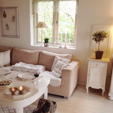 Stile Nordico e Shabby Chic  a casa di Lone