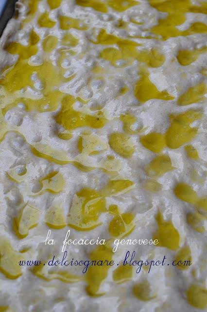 Focaccia genovese con biga