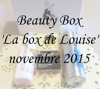 Beauty box 'La box de Louise' - novembre e dicembre 2015 [beauty]
