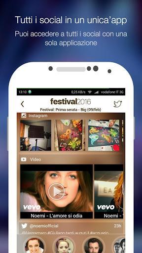 Festival 2016: Sanremo edition per iOS e Android musica italiana