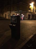 VOGHERA (pv). Slot di cartone e volantini: CasaPound contro il gioco d'azzardo. Merlini: “Il Comune intanto non fa nulla”.