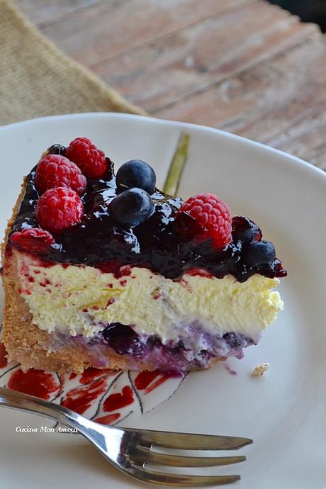 Blueberries Cheesecake