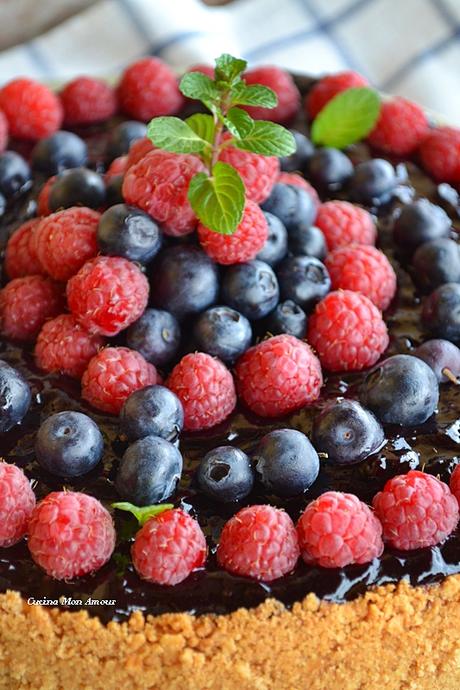 Blueberries Cheesecake
