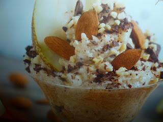 crema di ricotta e pere