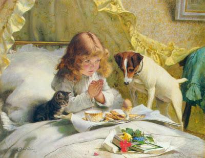 Charles Burton Barber, Victorian painter of children and pets.