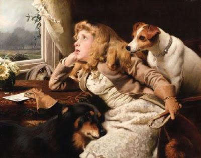 Charles Burton Barber, Victorian painter of children and pets.