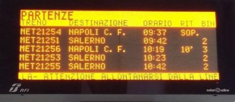 Treno soppresso FS Torre Annunziata