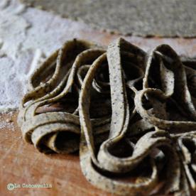 lacaccavella, tagliatelle, canapa, zucca, gorgonzola