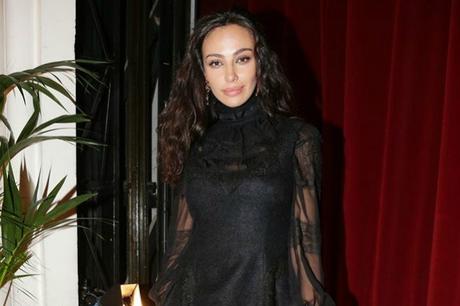 Madalina Ghenea a Sanremo veste Alberta Ferretti