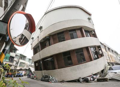 Terremoto nel sud di Taiwan