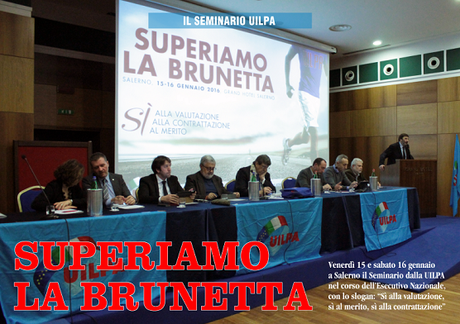 Superiamo la Brunetta, l'orologio di UIL-PA fermo al 1995