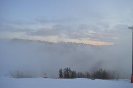 trentino ski sunrise alba lagorai