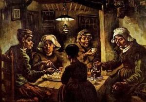 Vincent Van Gogh - I mangiatori di patate (1885)
