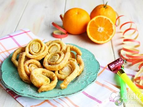 Tagliatelle dolci di Carnevale